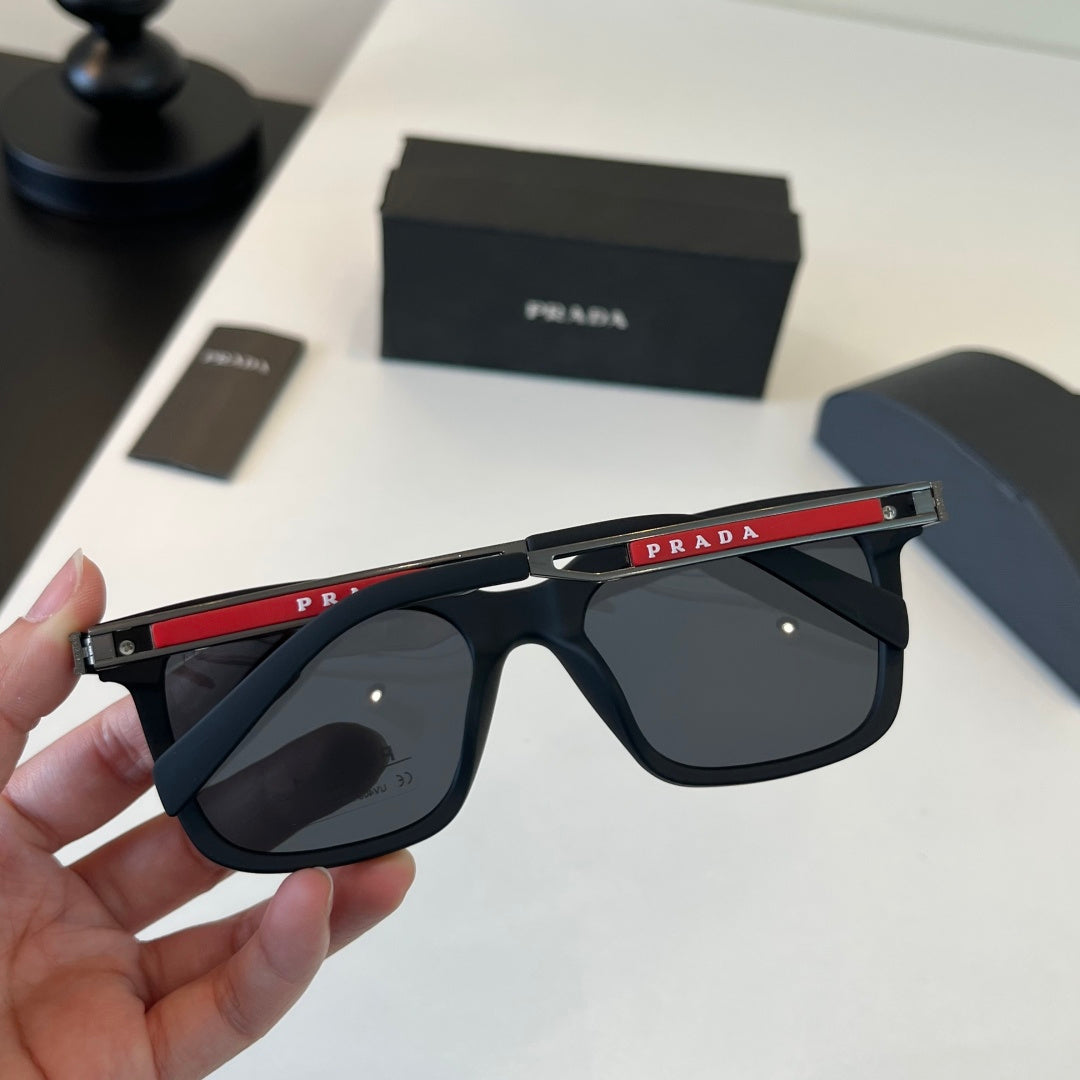 Prada Fashion Black Lens Sunglasses for Men - 432176 - detail image 8