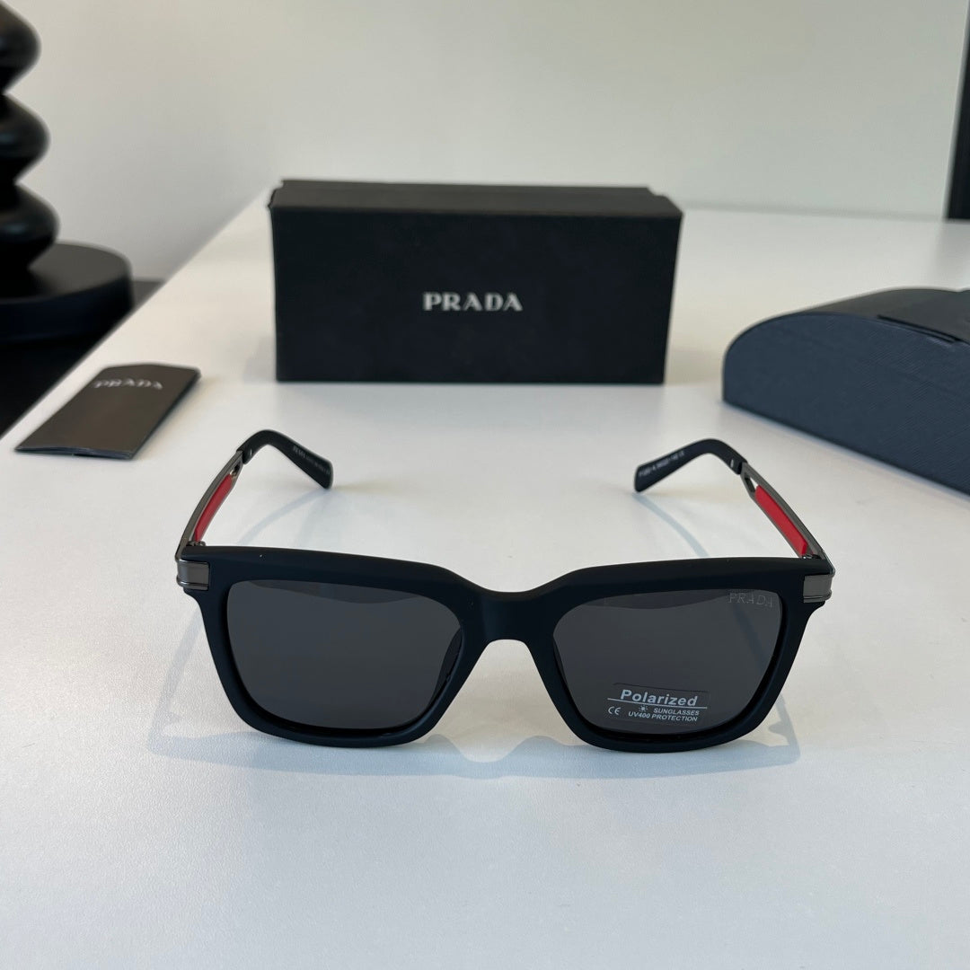 Prada Fashion Black Lens Sunglasses for Men - 432176 - detail image 2