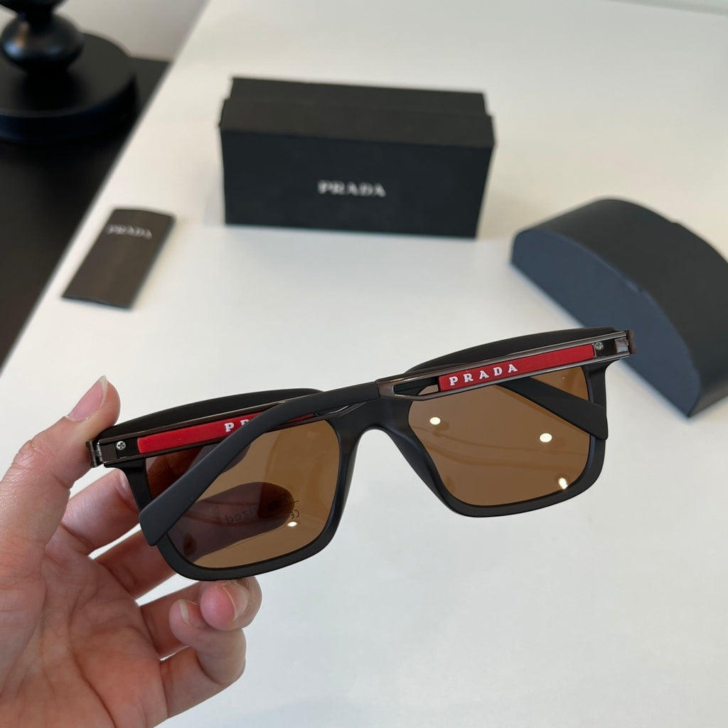 Prada Fashion Black Lens Sunglasses for Men - 449300 - detail image 9