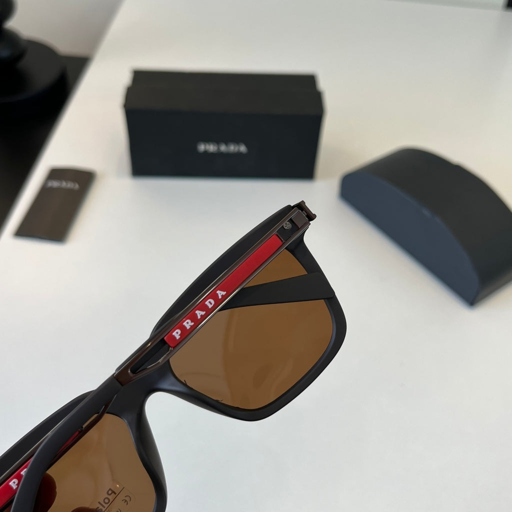 Prada Fashion Black Lens Sunglasses for Men - 432177 - detail image 7