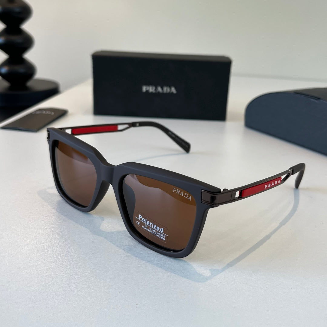 Prada Fashion Black Lens Sunglasses for Men - 449300 - detail image 3