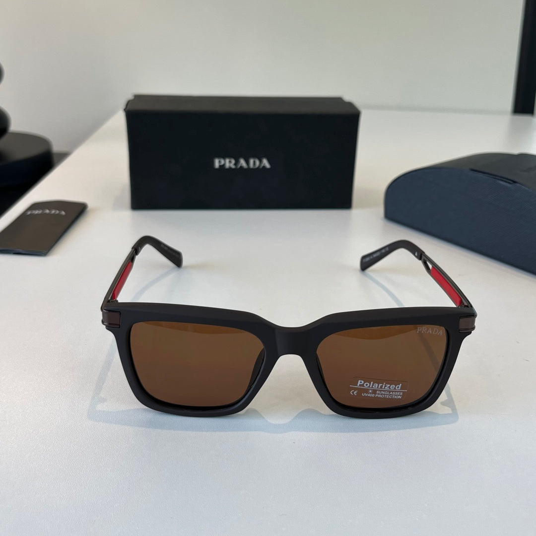 Prada Fashion Black Lens Sunglasses for Men - 449300 - detail image 2