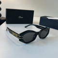 Dior Fashion Black Lens Sunglasses for Men & Women - 415417
