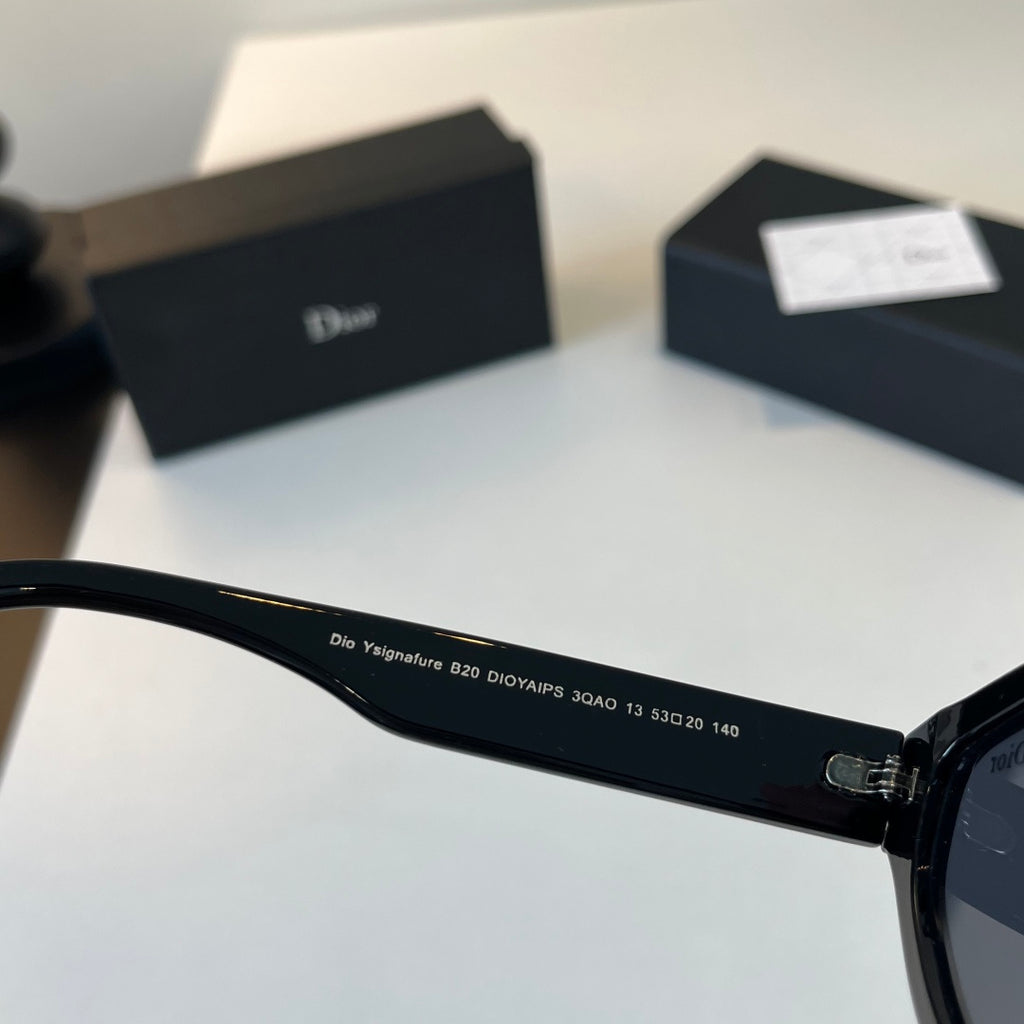 Dior Fashion Black Lens Sunglasses for Men & Women - 449137 - detail image 8
