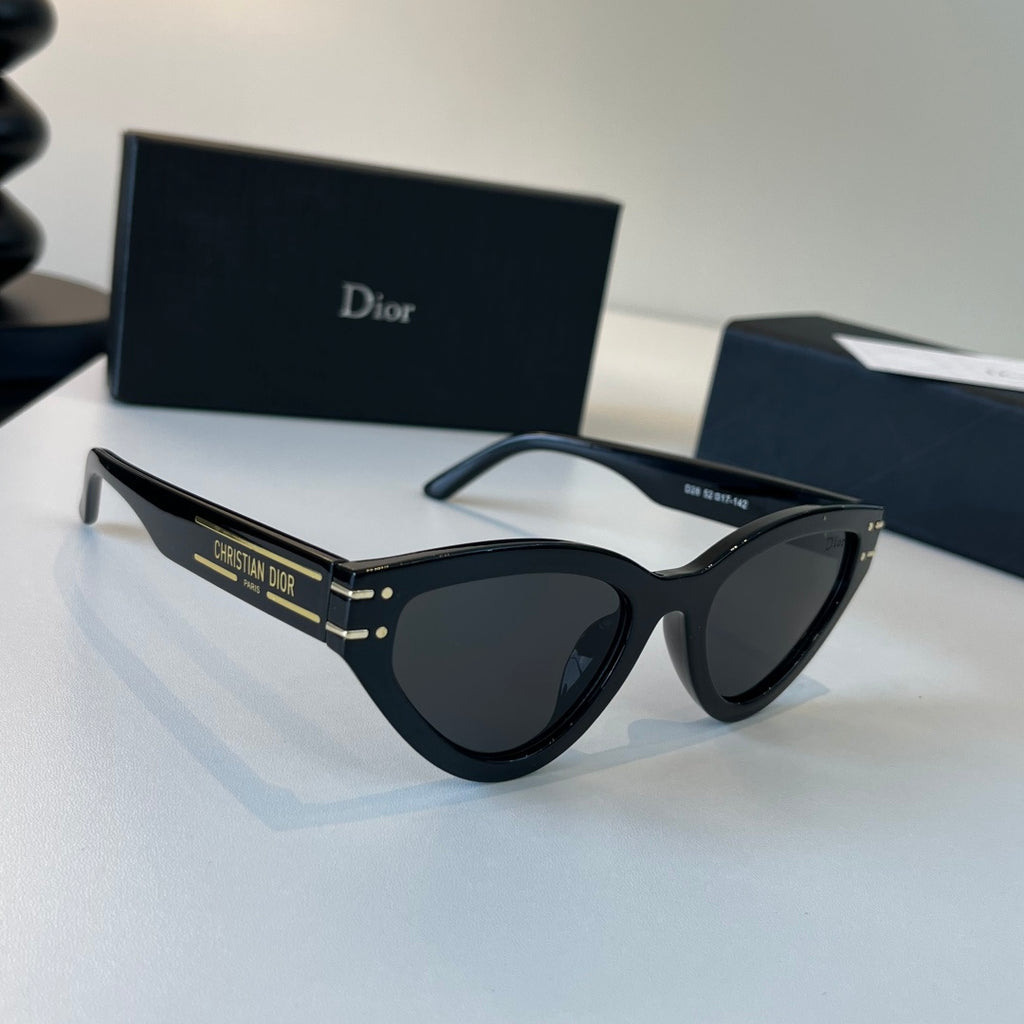 Dior Fashion Black Lens Sunglasses for Men & Women - 449138