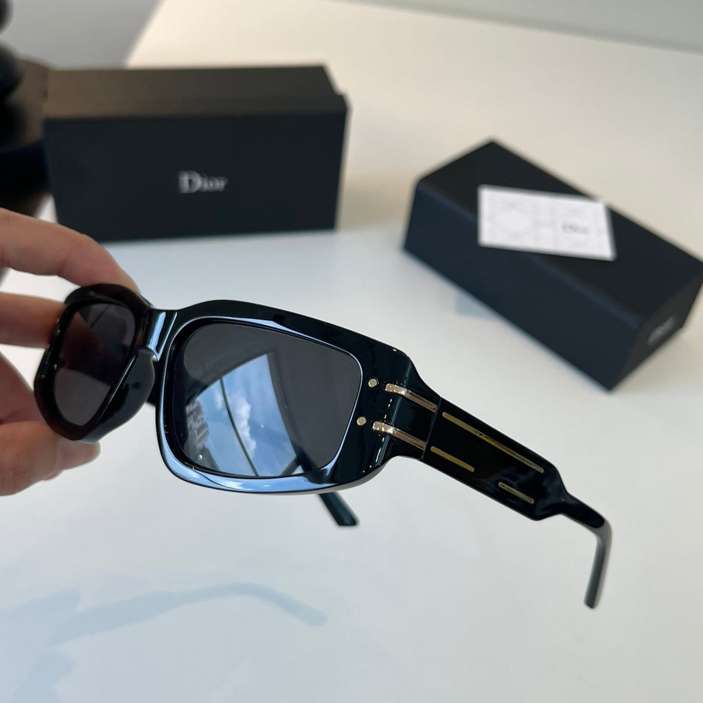 Dior Fashion Black Lens Sunglasses for Men & Women - 449139 - detail image 4