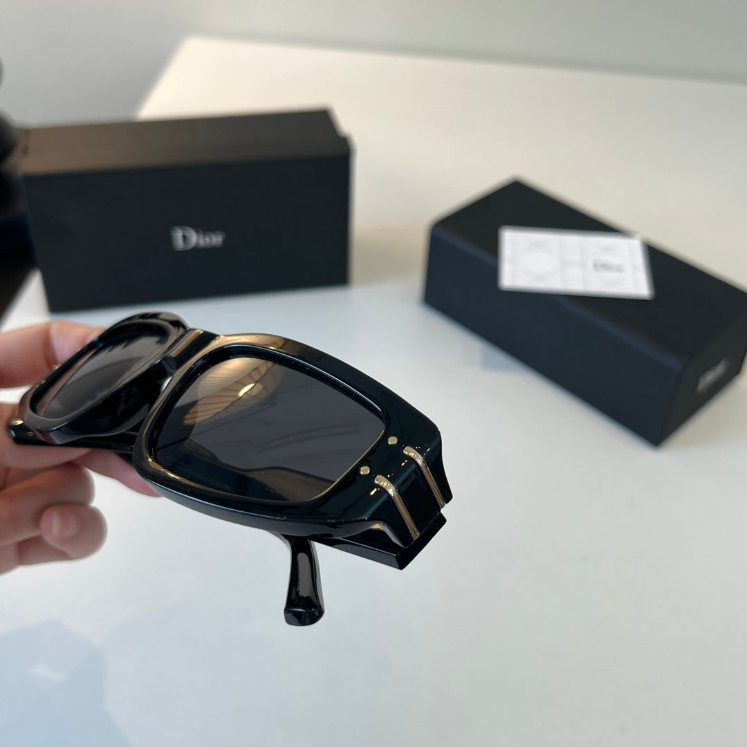 Dior Fashion Black Lens Sunglasses for Men & Women - 449139 - detail image 7