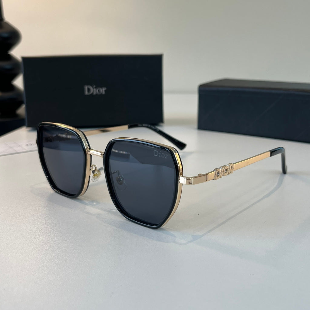 Dior Fashion Black Lens Sunglasses for Men & Women - 358162 - detail image 3