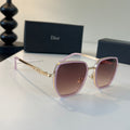 Dior Fashion Red Lens Sunglasses for Men & Women - 358164