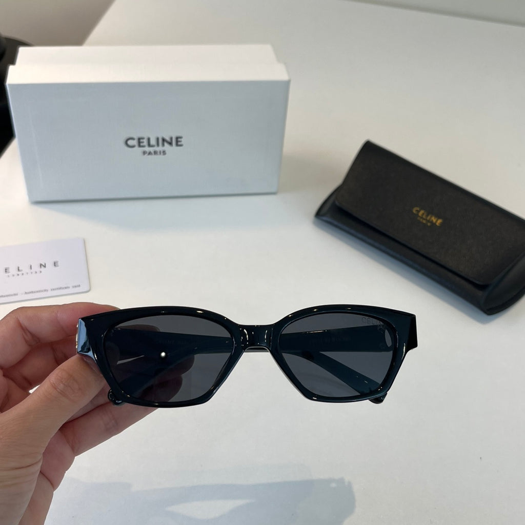 Celine Fashion Black Lens Sunglasses for Men & Women - 431940 - detail image 5