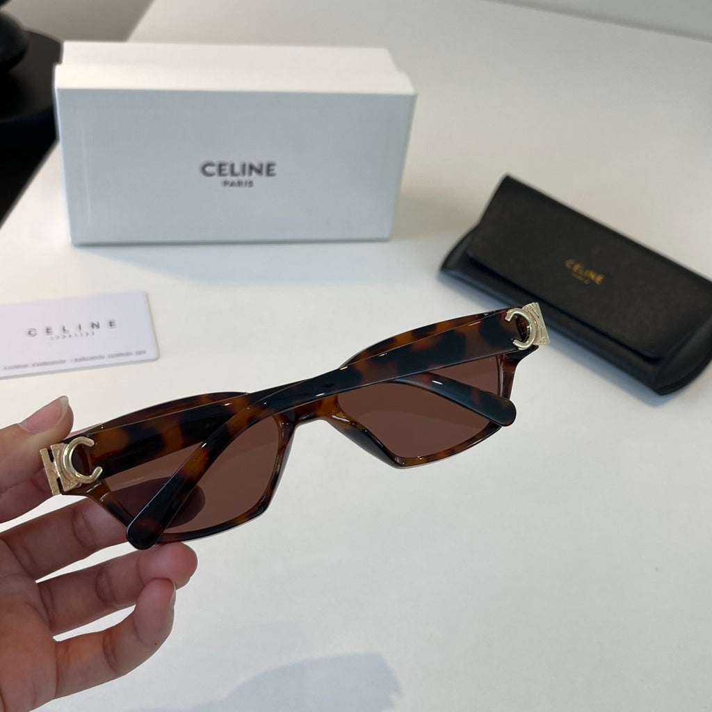 Celine Fashion Black Lens Sunglasses for Men & Women - 431942 - detail image 7
