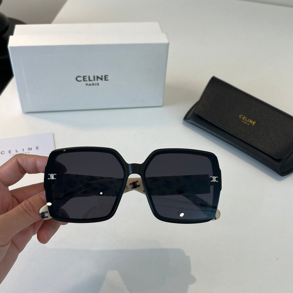 Celine Fashion Black Lens Sunglasses for Men & Women - 431943 - detail image 5
