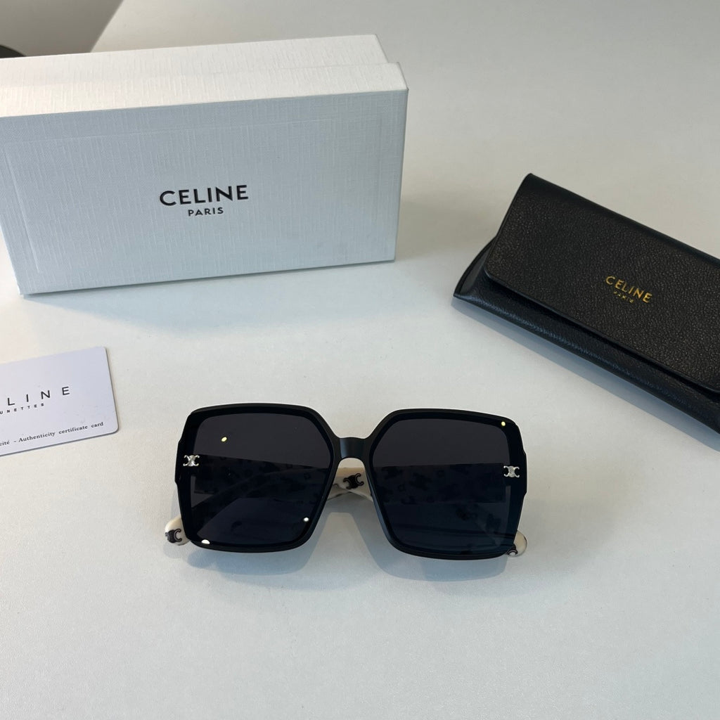 Celine Fashion Black Lens Sunglasses for Men & Women - 431943 - detail image 4