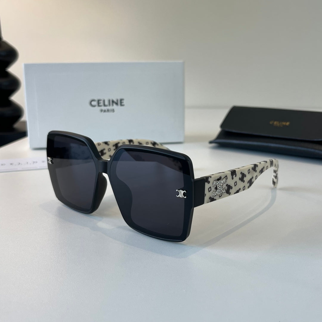 Celine Fashion Black Lens Sunglasses for Men & Women - 358296 - detail image 3