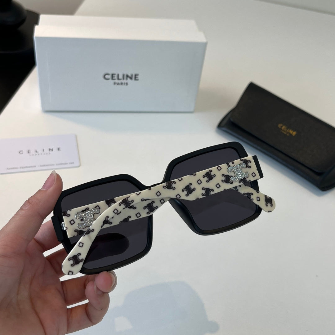 Celine Fashion Black Lens Sunglasses for Men & Women - 431943 - detail image 8