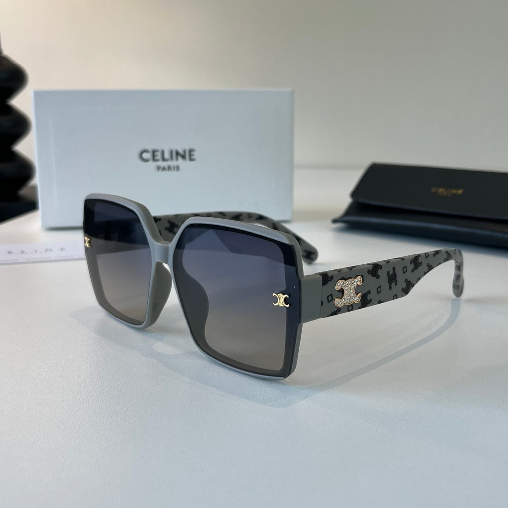 Celine Fashion Black Lens Sunglasses for Men & Women - 358297 - detail image 3