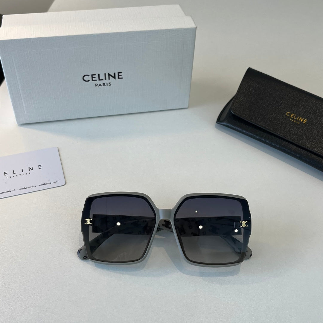 Celine Fashion Black Lens Sunglasses for Men & Women - 431944 - detail image 4