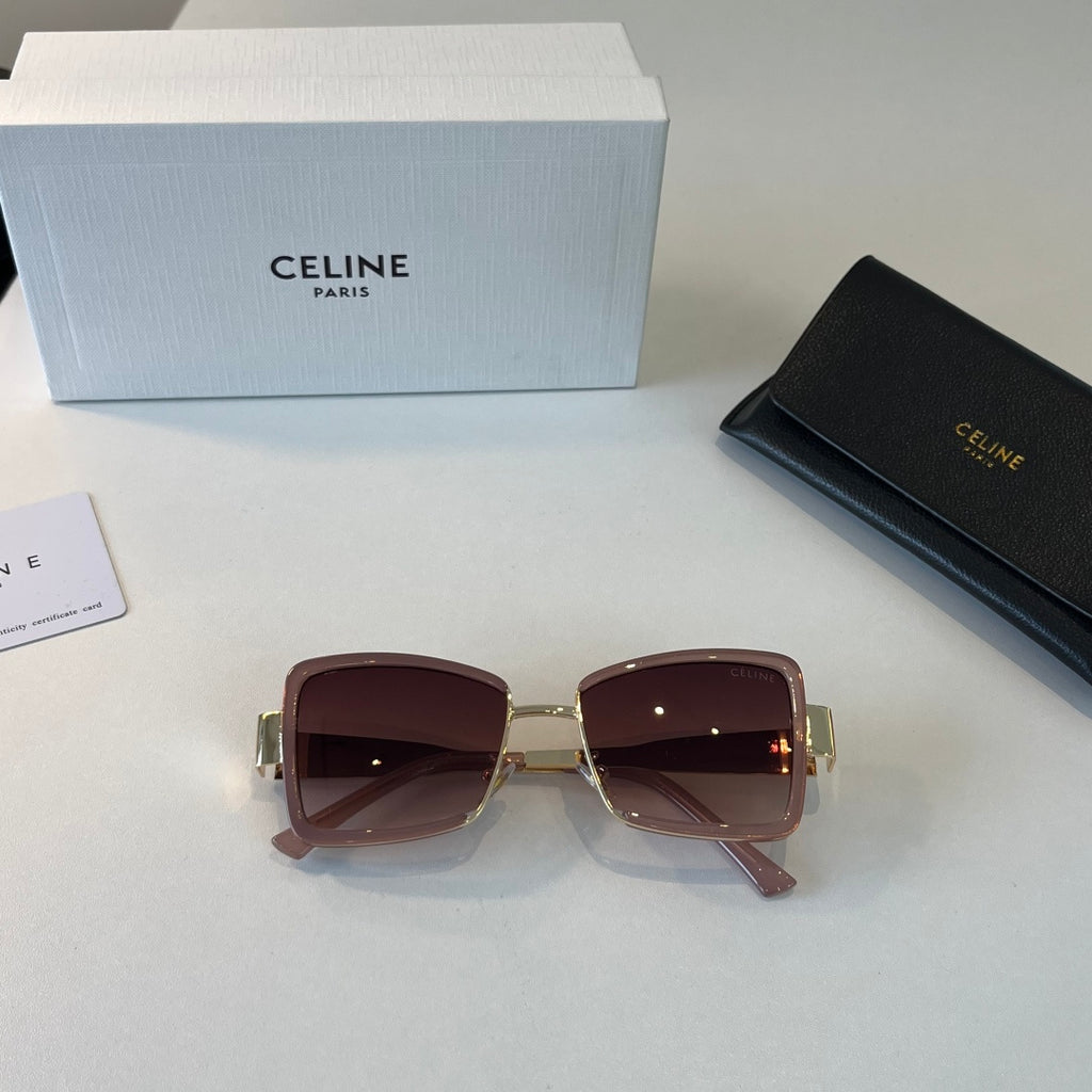 Celine Fashion Red Lens Sunglasses for Men & Women - 431949 - detail image 4