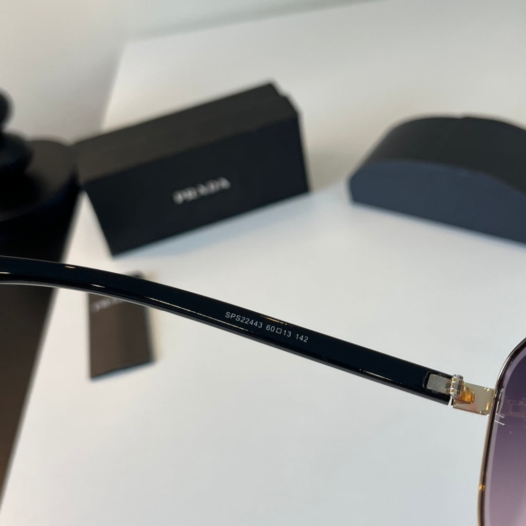 Prada Polarized Fashion Silver Lens Sunglasses for Men - 465720 - detail image 9
