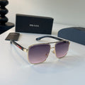 Prada Polarized Fashion Silver Lens Sunglasses for Men - 465720