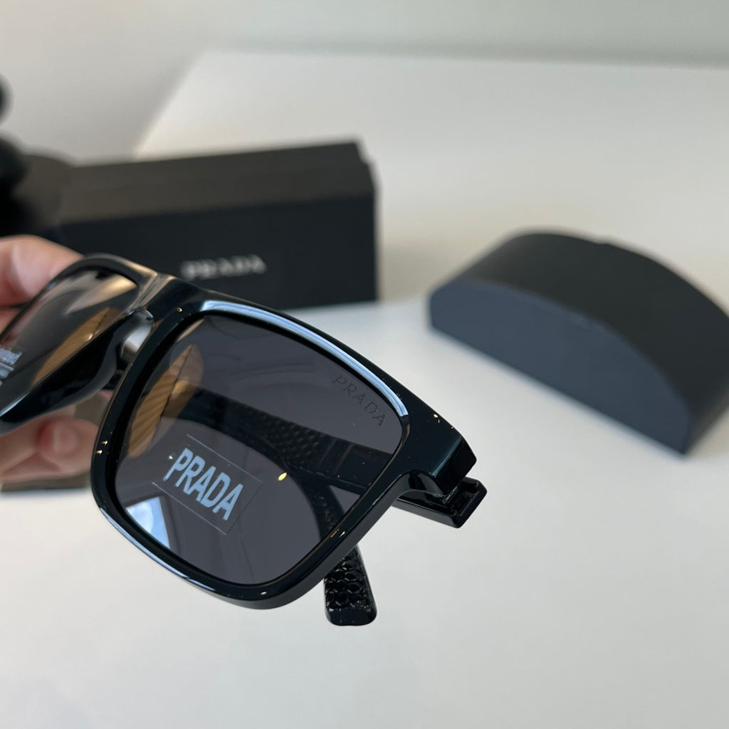 Prada Fashion Black Lens Sunglasses for Men - 432137 - detail image 6