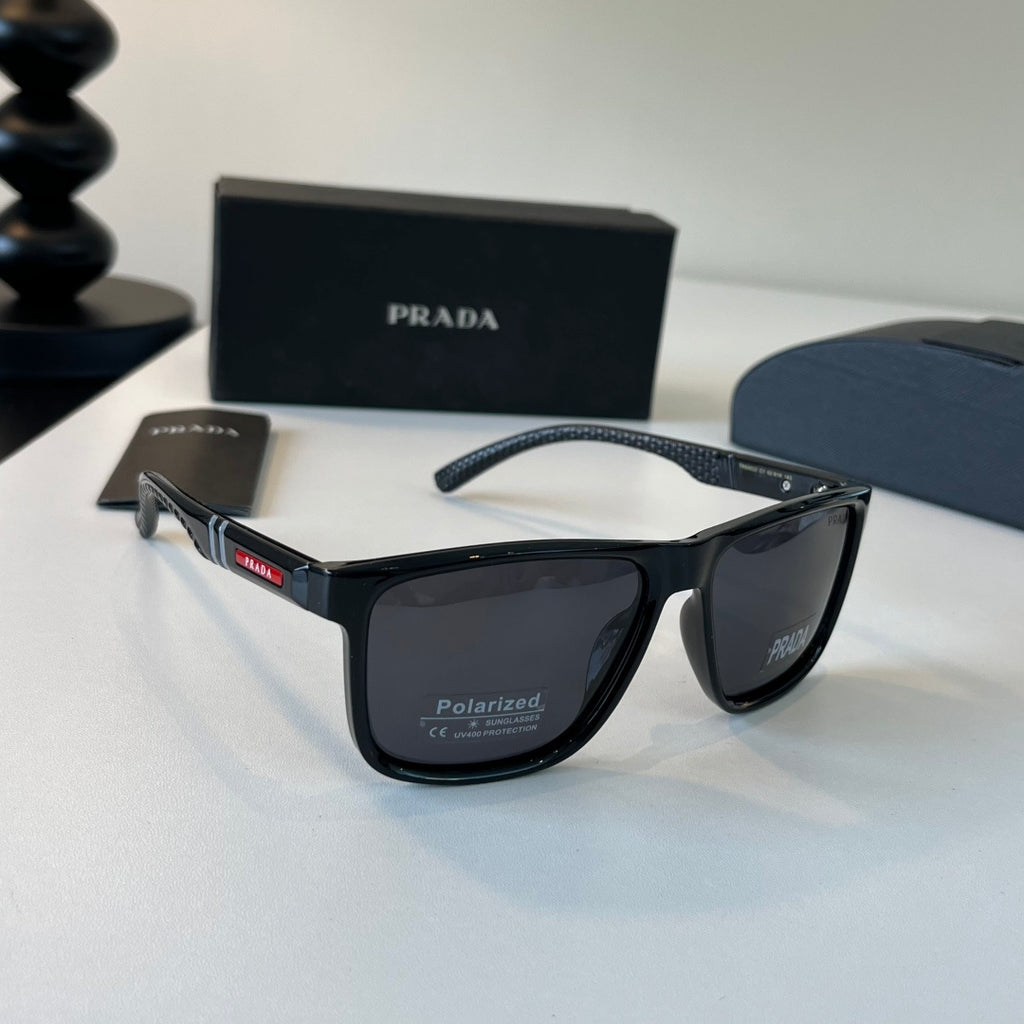 Prada Fashion Black Lens Sunglasses for Men - 465722