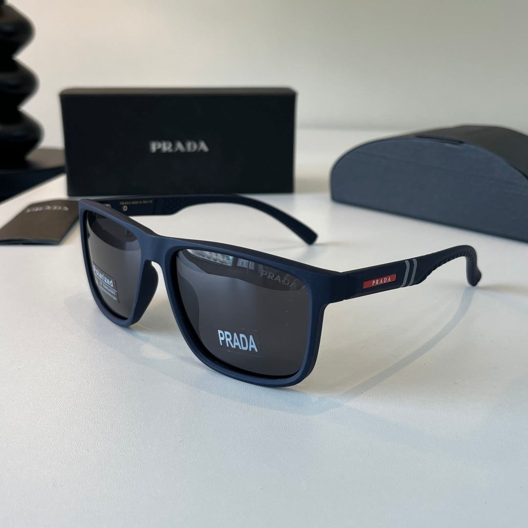 Prada Fashion Black Lens Sunglasses for Men - 432138 - detail image 3