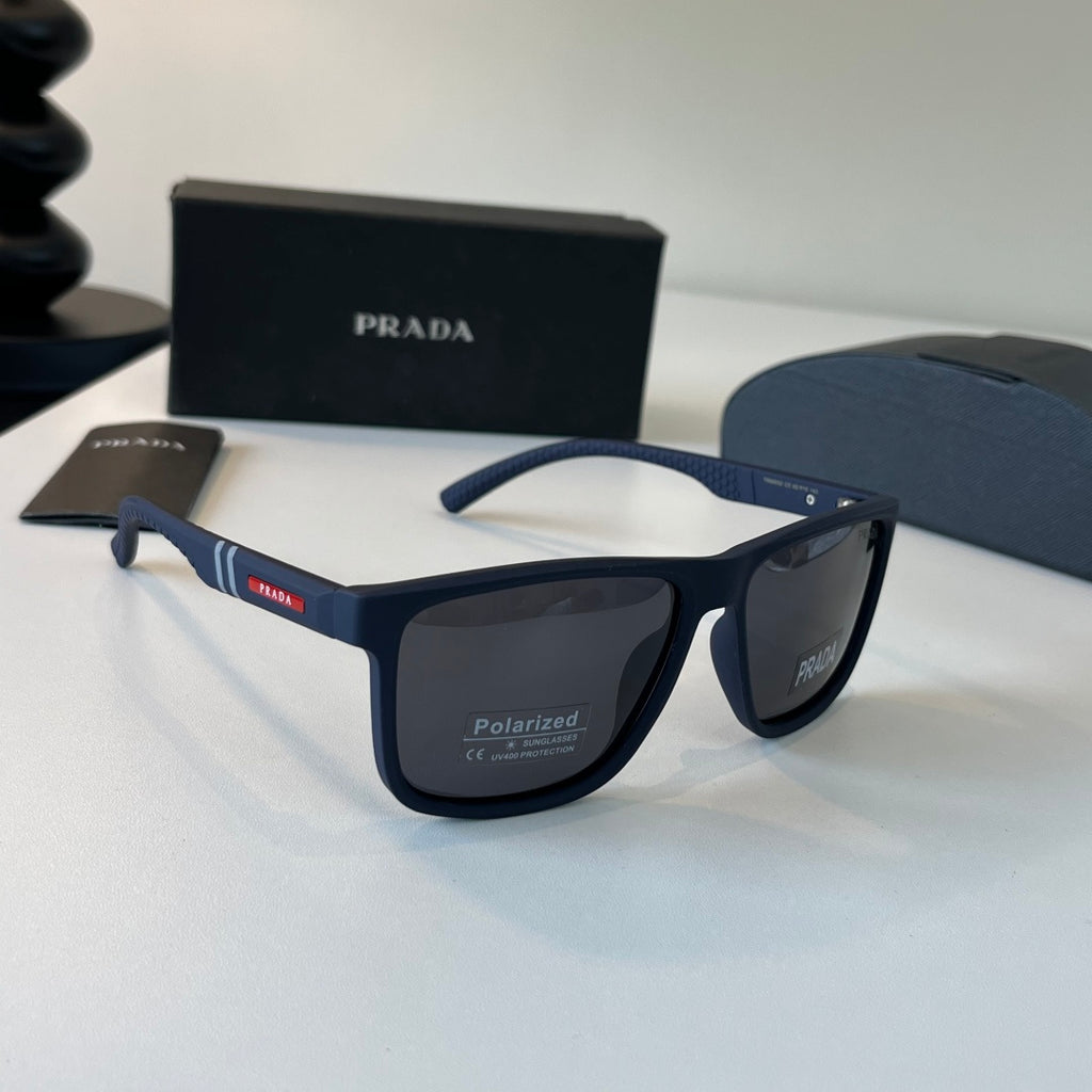 Prada Fashion Black Lens Sunglasses for Men - 432138