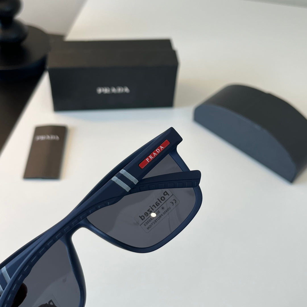 Prada Fashion Black Lens Sunglasses for Men - 398927 - detail image 7