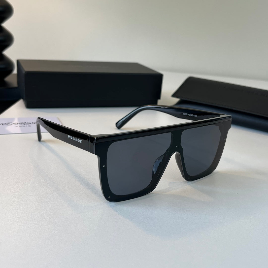 Saint Laurent Fashion Black Lens Sunglasses for Men & Women - 358262