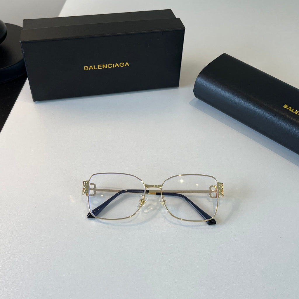 Balenciaga Rectangular Silver Lens Sunglasses for Men & Women - 358635 - detail image 4