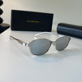 Balenciaga Rectangular Silver Lens Sunglasses for Men & Women - 358639