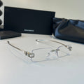Gentle Monster Fashion Silver Lens Sunglasses for Men & Women - 372614