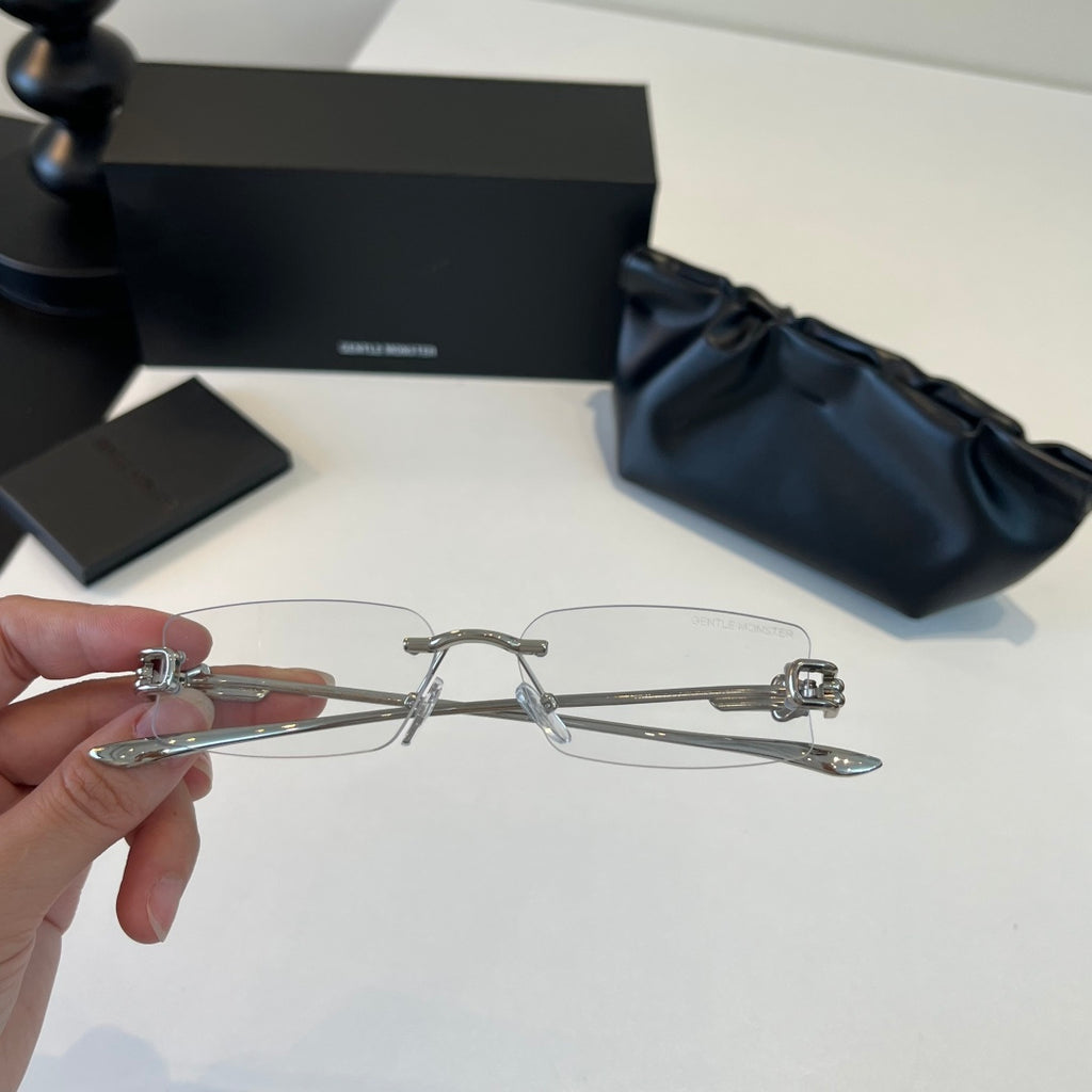 Gentle Monster Fashion Silver Lens Sunglasses for Men & Women - 416448 - detail image 7