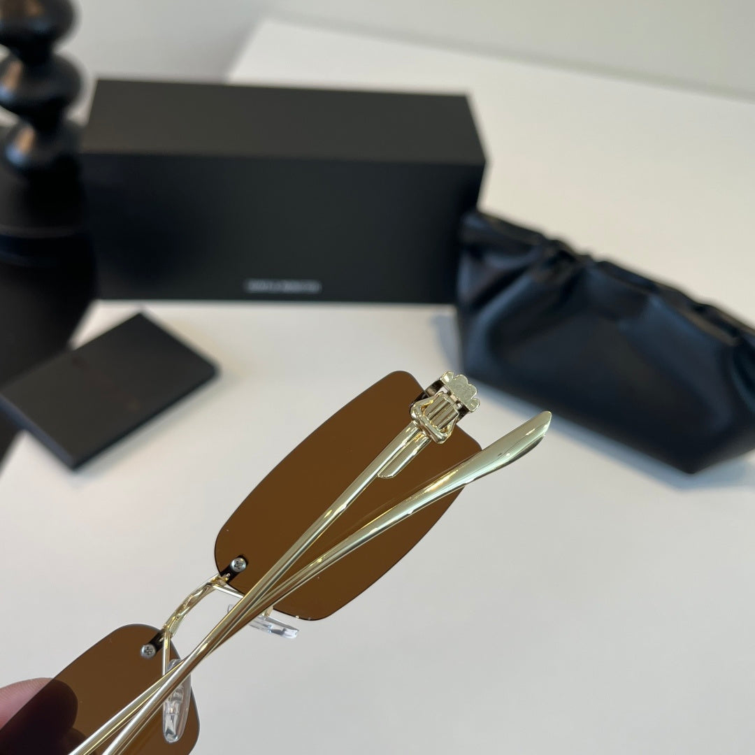 Gentle Monster Fashion Brown Lens Sunglasses for Men & Women - 488018 - detail image 7