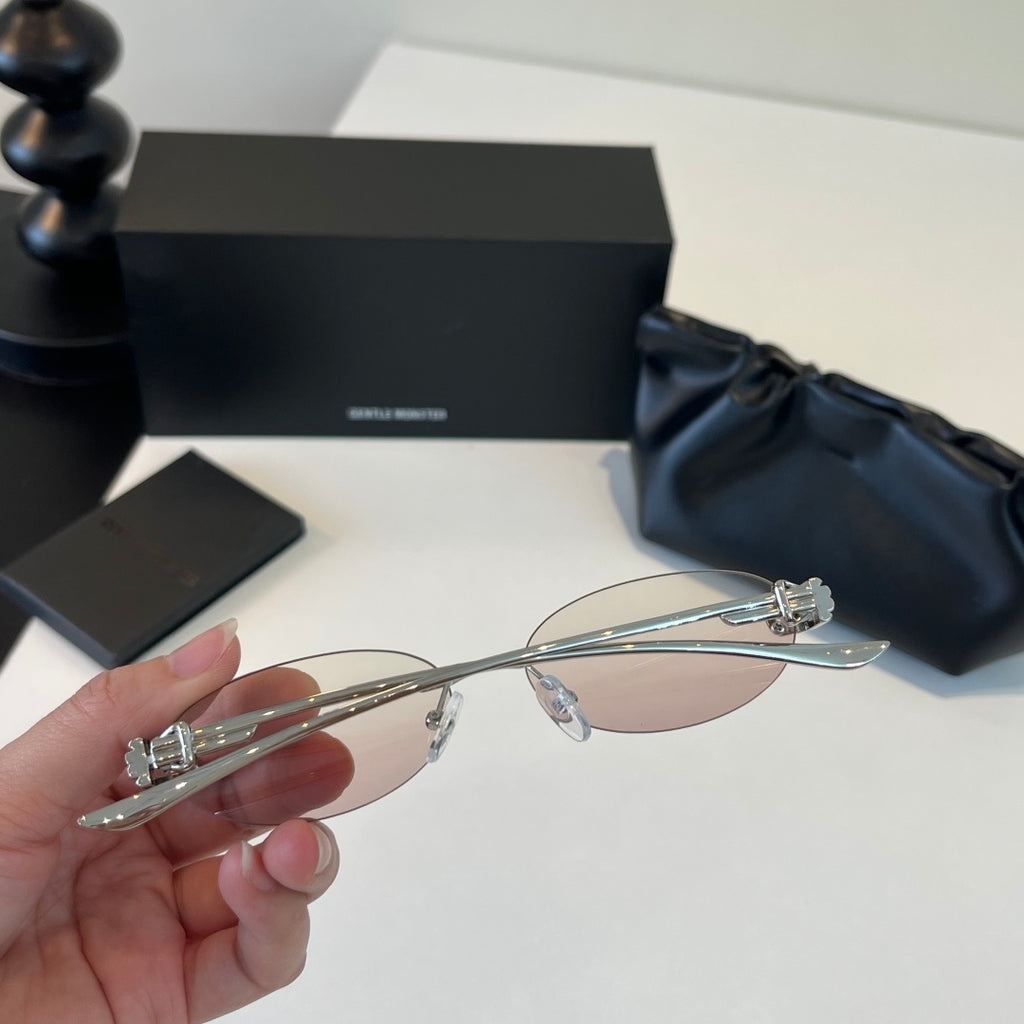 Gentle Monster Fashion Silver Lens Sunglasses for Men & Women - 416453 - detail image 8