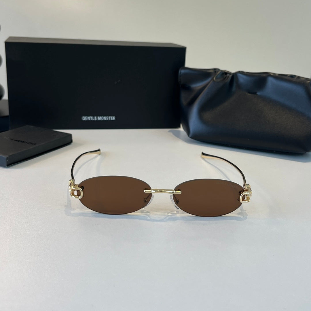 Gentle Monster Fashion Brown Lens Sunglasses for Men & Women