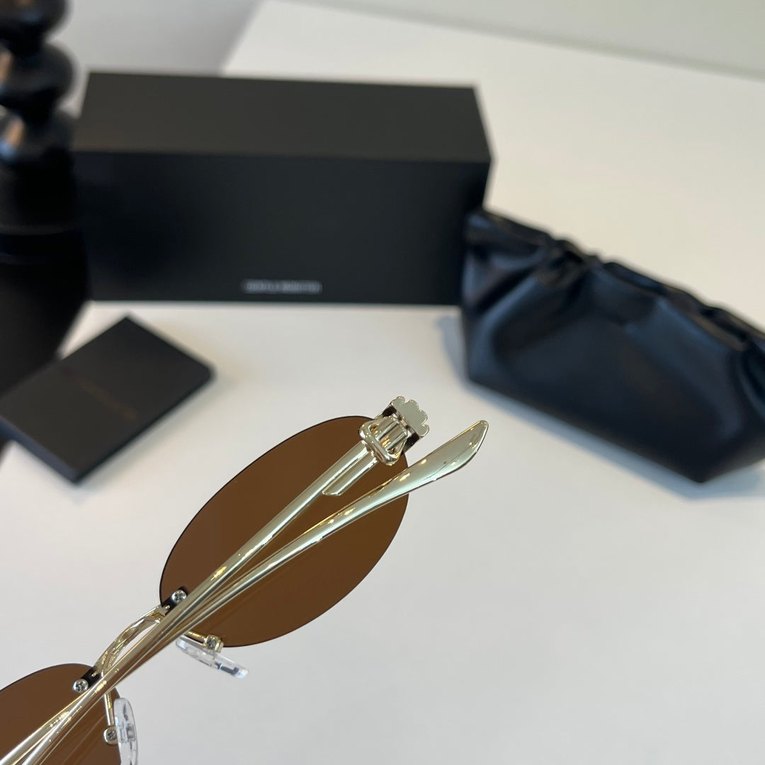 Gentle Monster Fashion Brown Lens Sunglasses for Men & Women - detail image 7