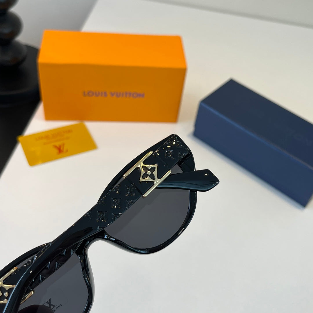 Louis Vuitton Fashion Black Lens Sunglasses for Men & Women - 493162 - detail image 6