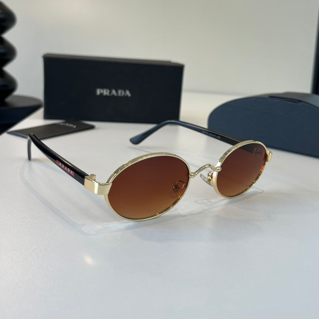Prada Fashion Brown Lens Sunglasses for Men & Women - 487140