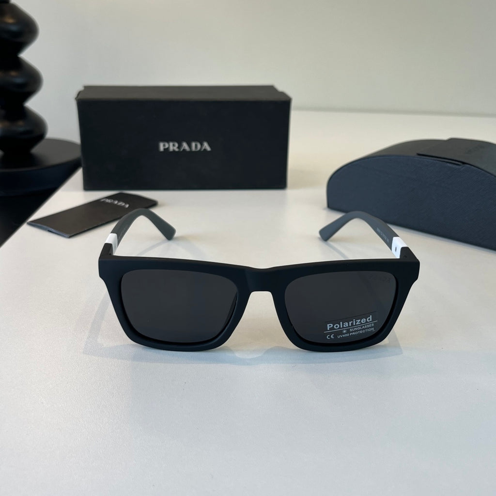 Prada Fashion Black Lens Sunglasses for Men - 487143 - detail image 2