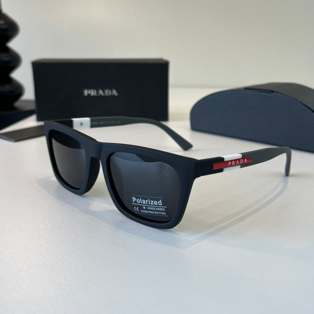 Prada Fashion Black Lens Sunglasses for Men - 432123 - detail image 3