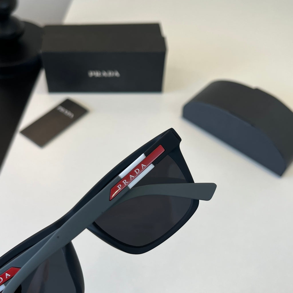 Prada Fashion Black Lens Sunglasses for Men - 487143 - detail image 7