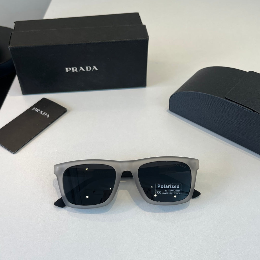 Prada Fashion Gray Lens Sunglasses for Men - detail image 5