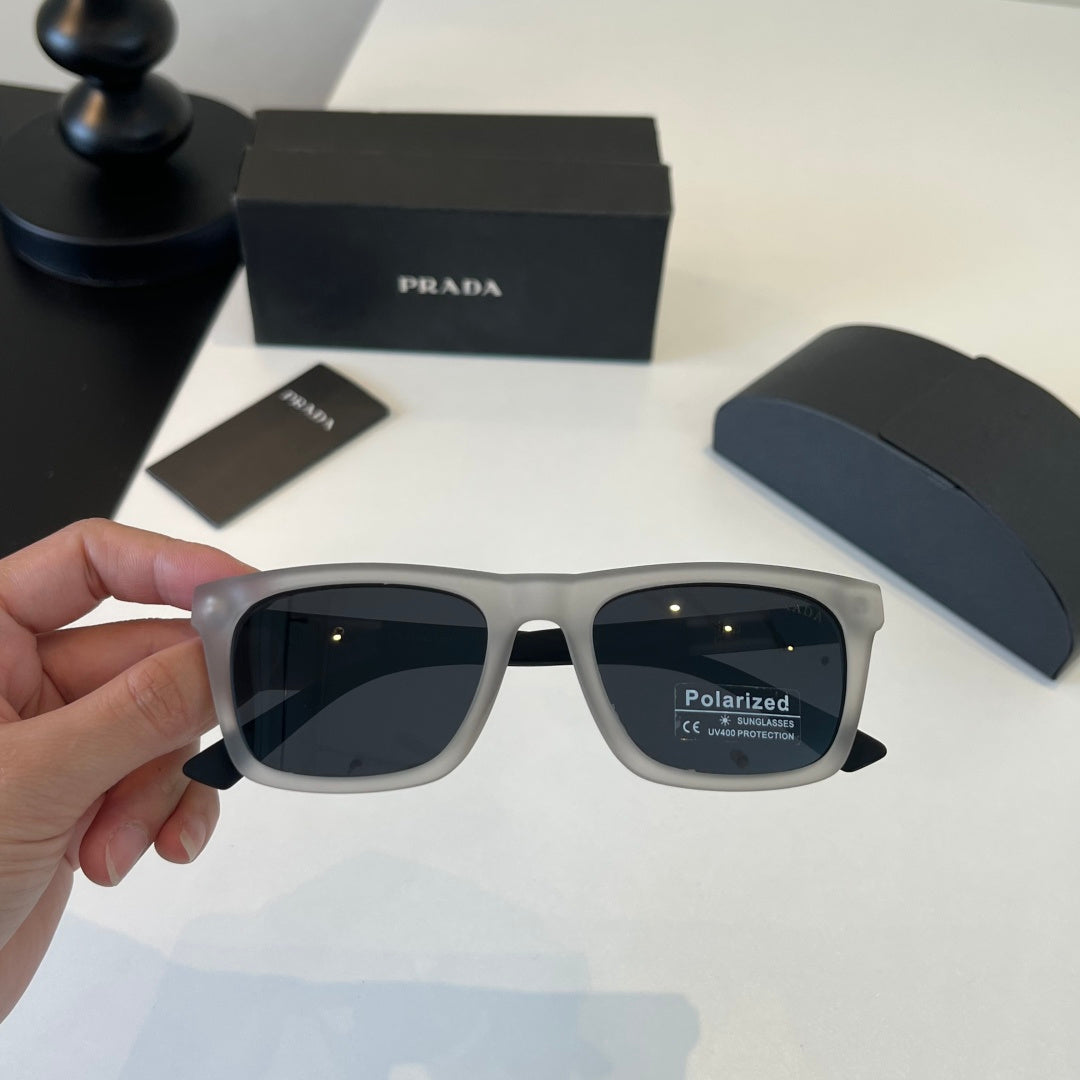 Prada Fashion Gray Lens Sunglasses for Men - detail image 6