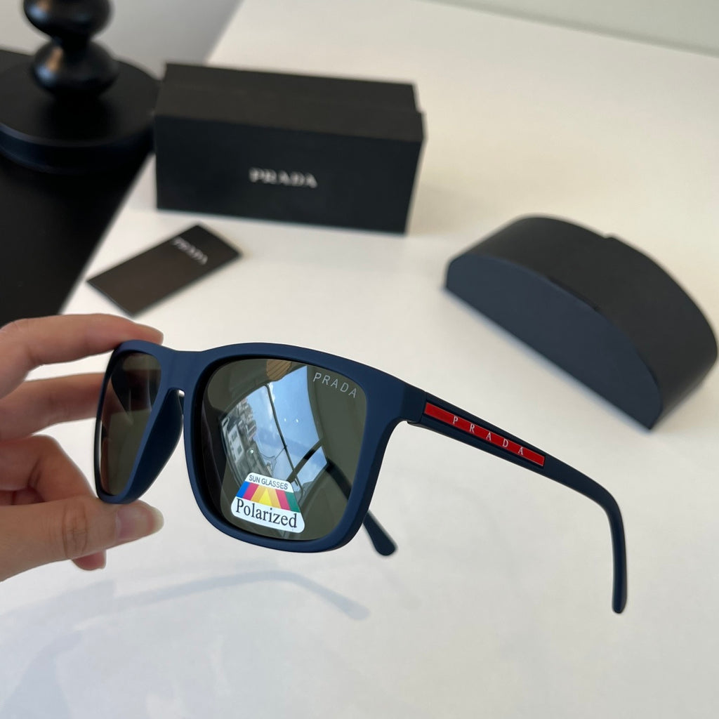 Prada Fashion Black Lens Sunglasses for Men - 487145 - detail image 4