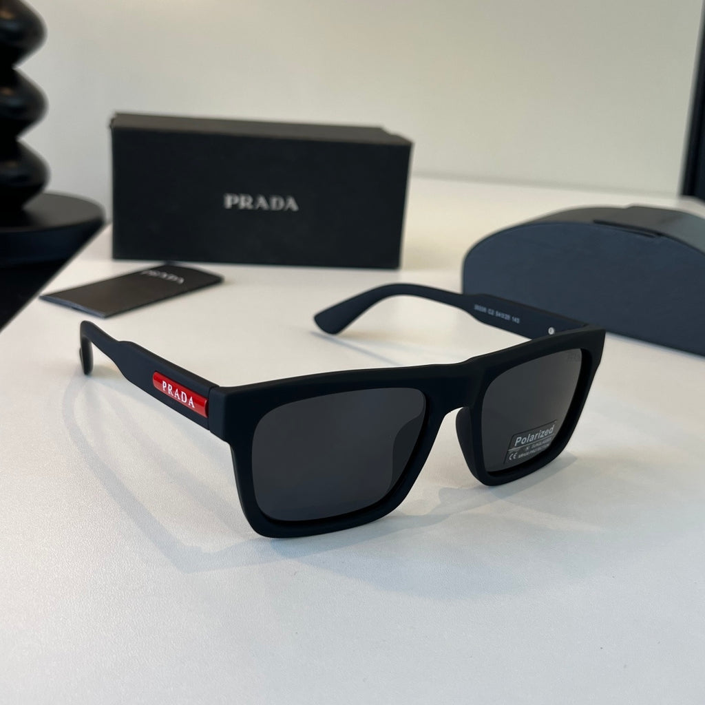 Prada Fashion Black Lens Sunglasses for Men - 415794