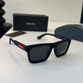 Prada Fashion Black Lens Sunglasses for Men - 432126