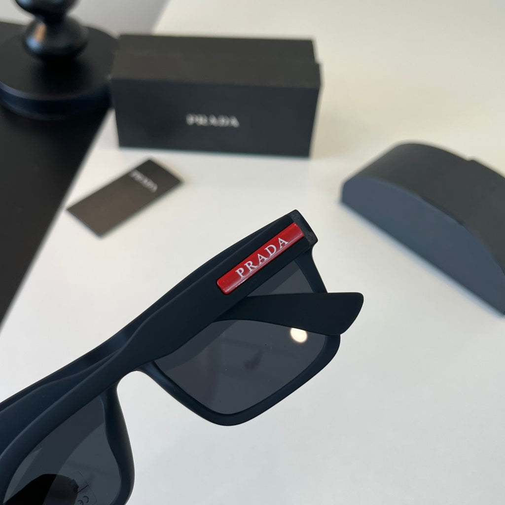 Prada Fashion Black Lens Sunglasses for Men - 487146 - detail image 7