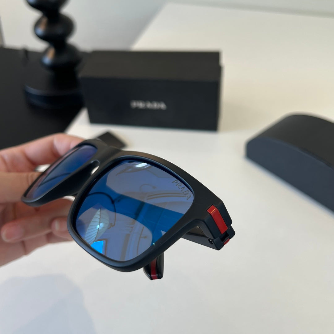 Prada Fashion Blue Lens Sunglasses for Men - 415796 - detail image 6